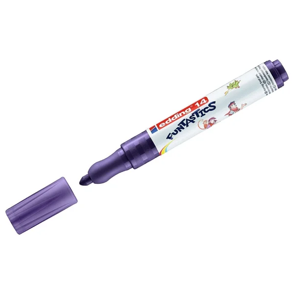 Edding Funtastics 14 Kırmızı Kalın Uçlu Keçeli Kalem - Görsel 6