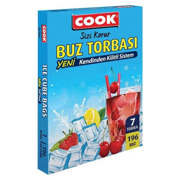 Cook Kendinden Kilitli Buz Torbası 7'li - Görsel 3