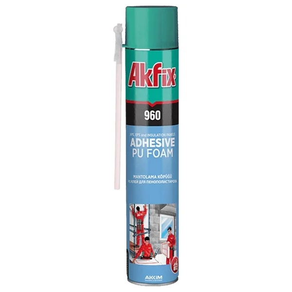 Akfix Fa009 Pu Tabancalı Mantolama Köpüğü 900 Gr. - Görsel 2