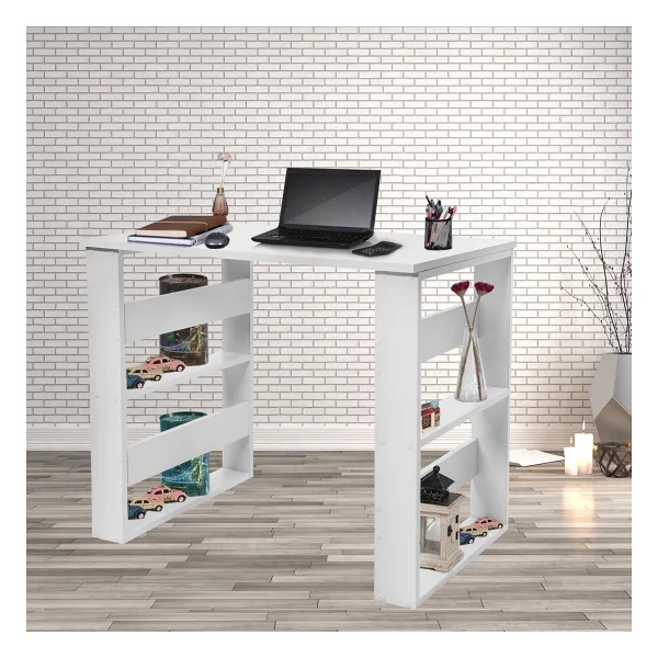 Moonlife Verona Çalışma Masası Ceviz - Görsel 5