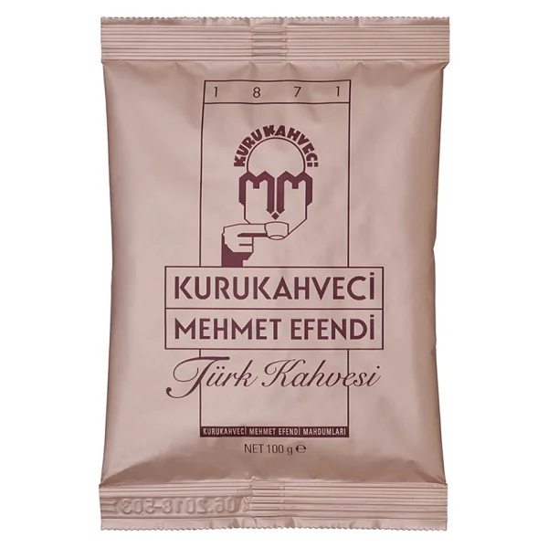 Kurukahveci Mehmet Efendi Türk Kahvesi 100 Gr 10'lu - Görsel 2