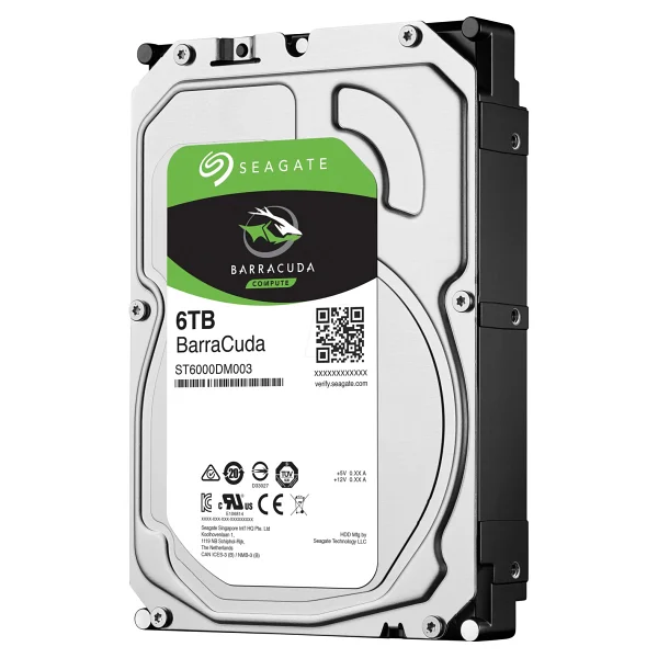 Seagate BarraCuda ST6000DM003 SATA 3.0 5400 RPM 3.5" 6 TB Harddisk - Görsel 2