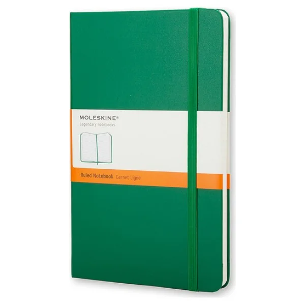 Moleskine Defter Sert Kapak XL Boy Düz Siyah - Black - 19 X 25 Cm - Görsel 6