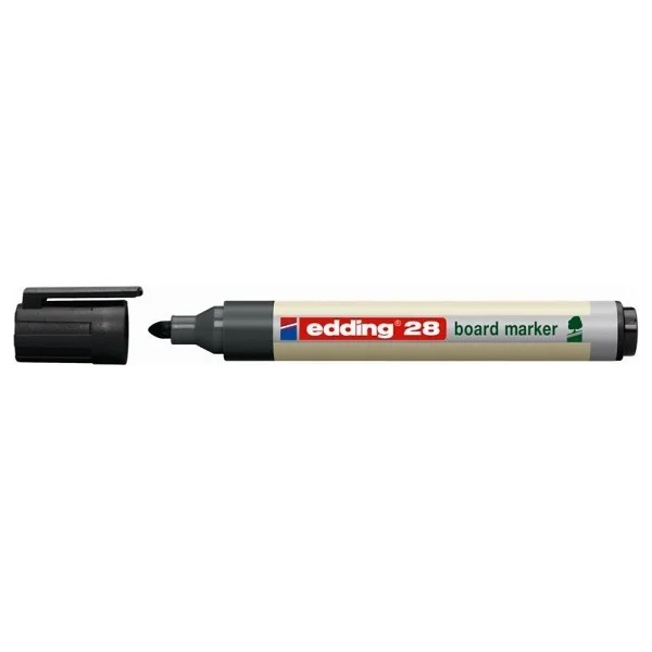 Edding 28 Ecoline Siyah Tahta Kalemi - Görsel 4
