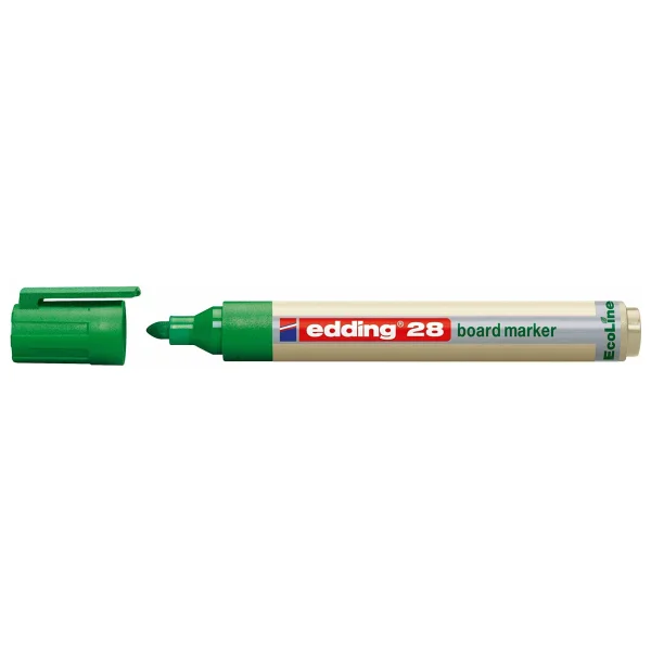 Edding 28 Ecoline Yeşil Tahta Kalemi - Görsel 3