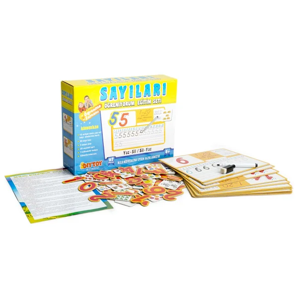 Diytoy Sayıları Öğreniyorum Eğitim Seti 9222 - Görsel 2