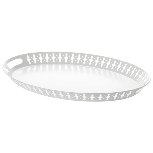 Ikea Romantisk 52x39 Cm Çelik Tepsi Beyaz - Görsel 3
