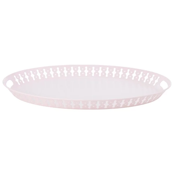 Ikea Romantısk 52x39 Cm Çelik Tepsi Pembe - Görsel 2