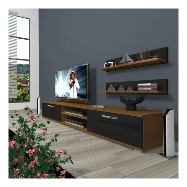 Decoraktiv Eko 4 Mdf DVD Retro TV Ünitesi - Görsel 4