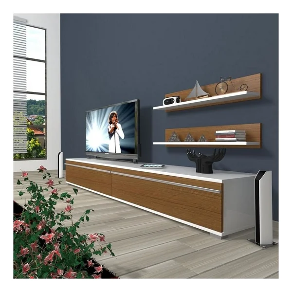 Decoraktiv Eko 4 Mdf Std Rustik TV Ünitesi - Görsel 7
