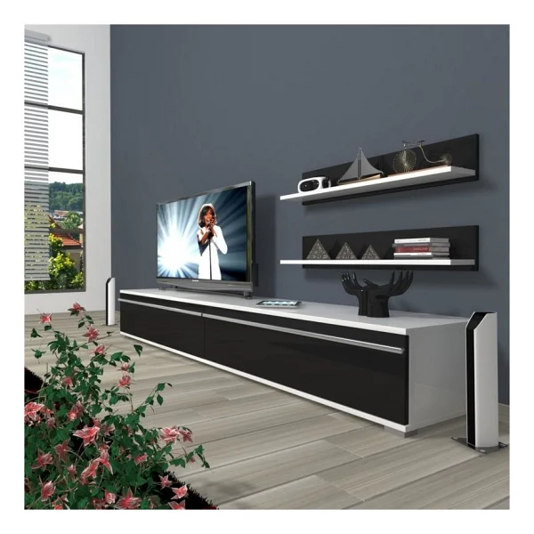 Decoraktiv Eko 4 Mdf Std Rustik TV Ünitesi - Görsel 4