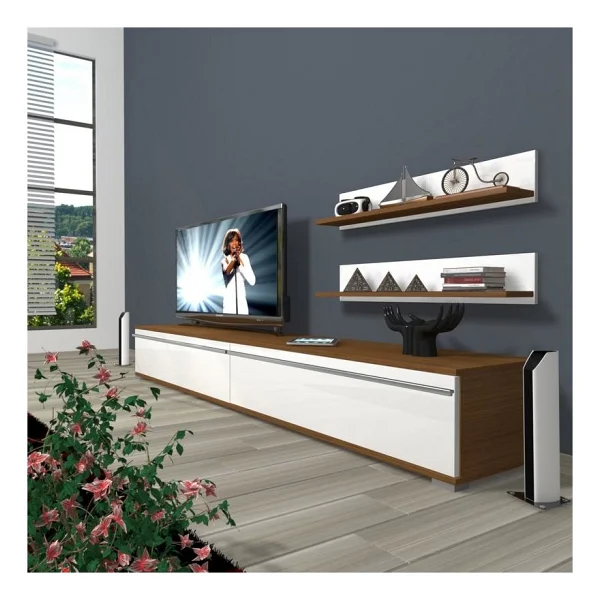 Decoraktiv Eko 4 Mdf Std Rustik TV Ünitesi - Görsel 3