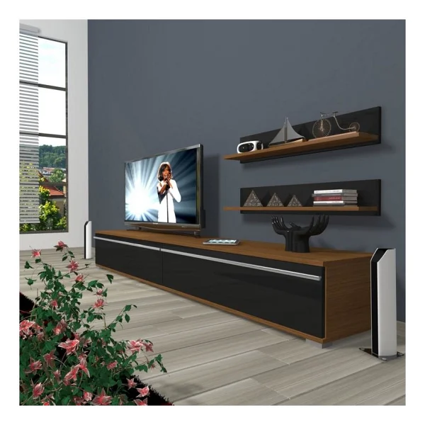 Decoraktiv Eko 4 Mdf Std Rustik TV Ünitesi - Görsel 5