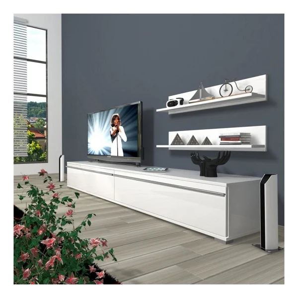 Decoraktiv Eko 4 Mdf Std Rustik TV Ünitesi - Görsel 6