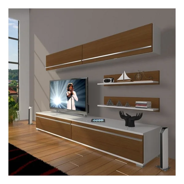 Decoraktiv Eko 5 Mdf Std Retro TV Ünitesi - Görsel 6