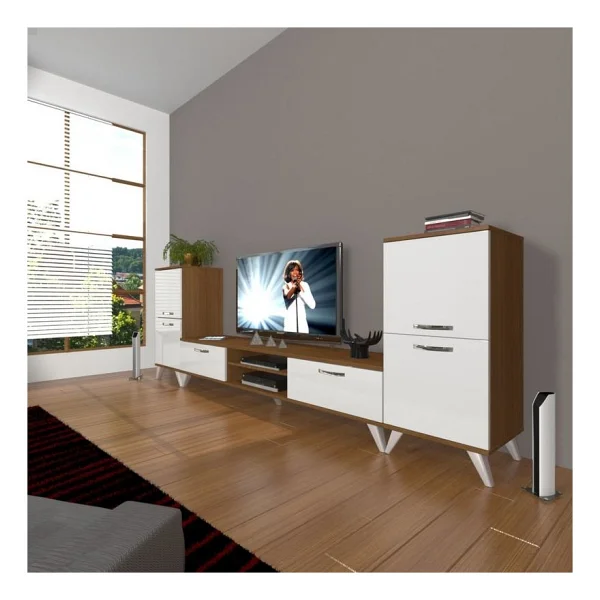 Decoraktiv Eko On2 Slm DVD Retro TV Ünitesi - Görsel 5