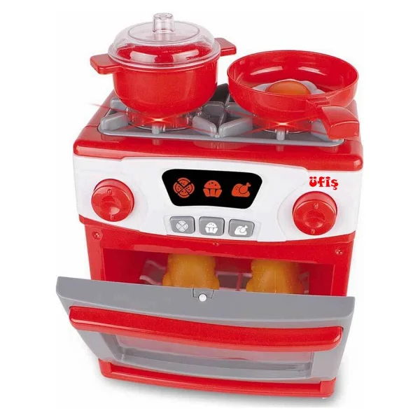 Little Chef Sesli Ve Işıklı Fırın Ocak Seti 1324 - Görsel 2