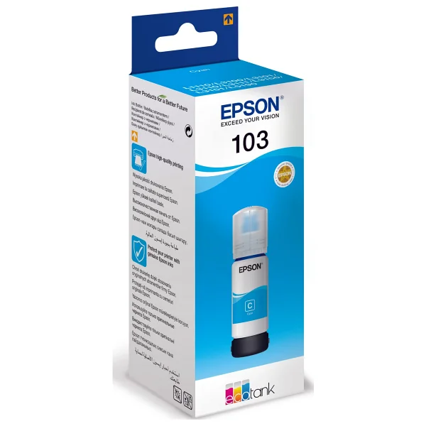 Epson 103 C13t00s24a Mavi Mürekkep - Görsel 2