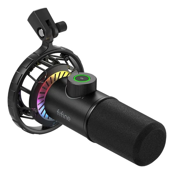 Fifine K658 RGB USB Yayıncı Mikrofonu - Görsel 9