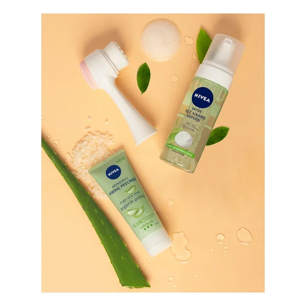 Nivea Arındırıcı Aloe Vera 75 Ml Pirinç Peelingi - Görsel 4