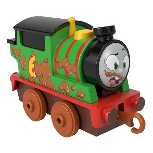 Thomas Ve Arkadaşları Küçük Tekli Tren Çamurlu Percy Hhn36 - Görsel 5