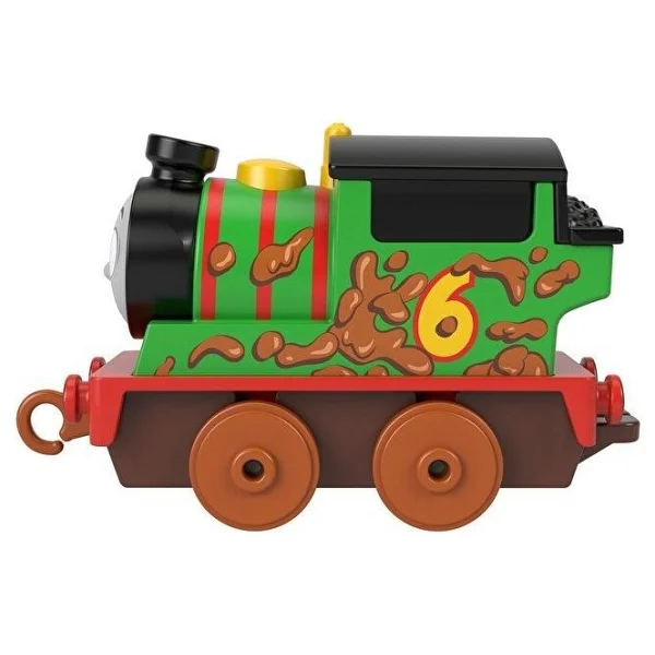 Thomas Ve Arkadaşları Küçük Tekli Tren Çamurlu Percy Hhn36 - Görsel 3