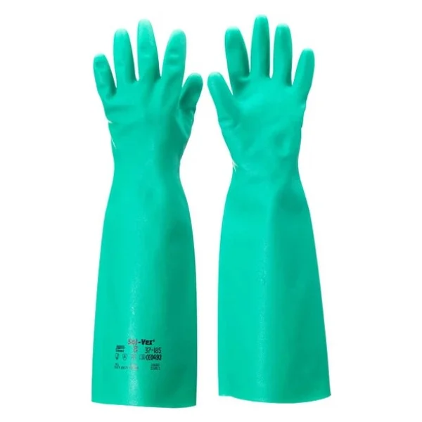 Ansell Alphatec Solvex 37-185 Kimyasal Dirençli İş Eldiveni - Görsel 5