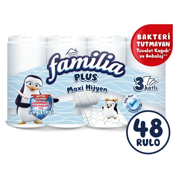 Familia Plus Maxi Hijyen 48'li Tuvalet Kağıdı - Görsel 5