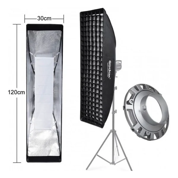 Godox Sb-Fw-30120 30x120 Cm Izgaralı Softbox - Görsel 2