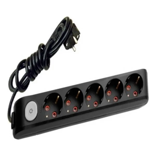 Viko Multi-Let Topraklı Anahtarlı 1 M 5'li Priz - Görsel 2