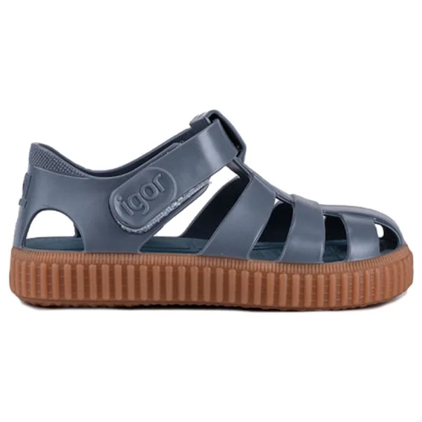 Igor Nico Caramelo S10291-047 Lacivert Çocuk Sandalet - Görsel 7