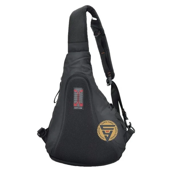 Ççs 51279 Bodybag Su Geçirmez Sırt Ve Göğüs Çantası Siyah - Görsel 4