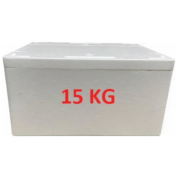 Gimat Ambalaj Strafor Köpük Kutu 15 Lt (Içten: 45,5x35,4x21 Cm) 15lt - Beyaz - Görsel 2