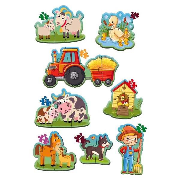 Diytoy Baby Puzzle Çiftlik Hayvanları - Görsel 5