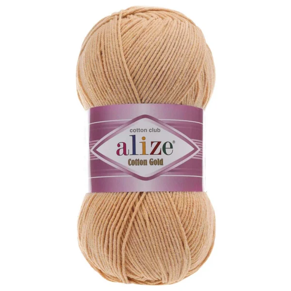 Alize Yazlık Pamuk Ip Cotton Gold Amigurumi Punch Ipi 01 Krem - Görsel 6