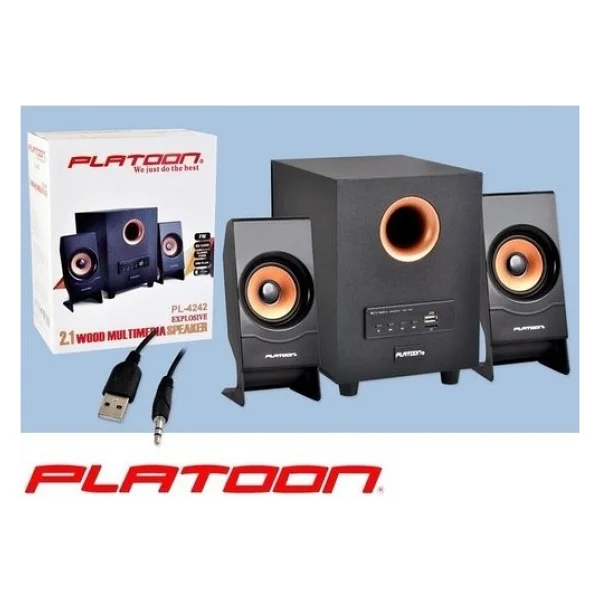 Platoon Pl-4242 2+1 11 W Müzik Seti - Görsel 2