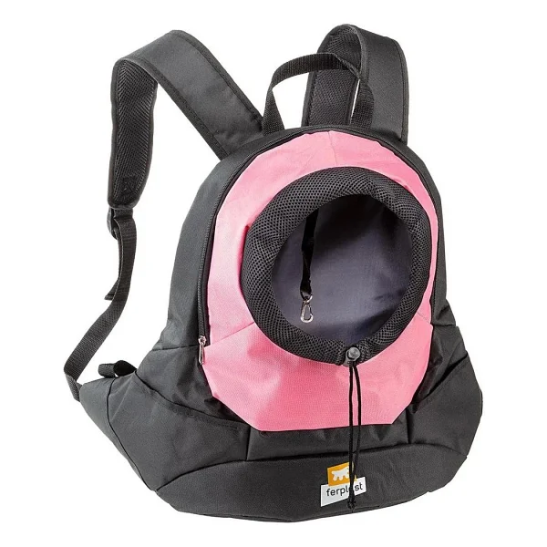 Ferplast Kangoo L 41.5x20x43 Cm Gri Küçük Irk Köpek Sırt Çantası - Görsel 5