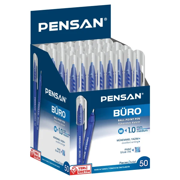 Pensan 2270 Mavi 100'lü Tükenmez Kalem - Görsel 6
