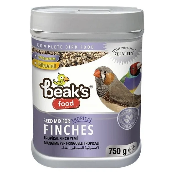 Beak's Tropikal 750 Gr Finch Kuş Yemi - Görsel 3