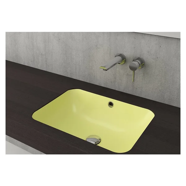 Bocchi Scala 1006-012-0125 55 Cm Parlak Turuncu Tezgah Altı Lavabo - Görsel 5
