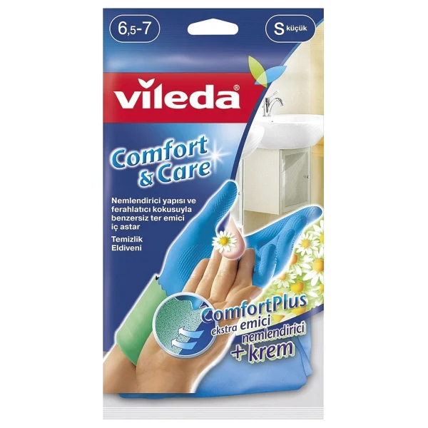 Vileda Comfort Extra Küçük Boy Bulaşık Eldiveni - Görsel 5