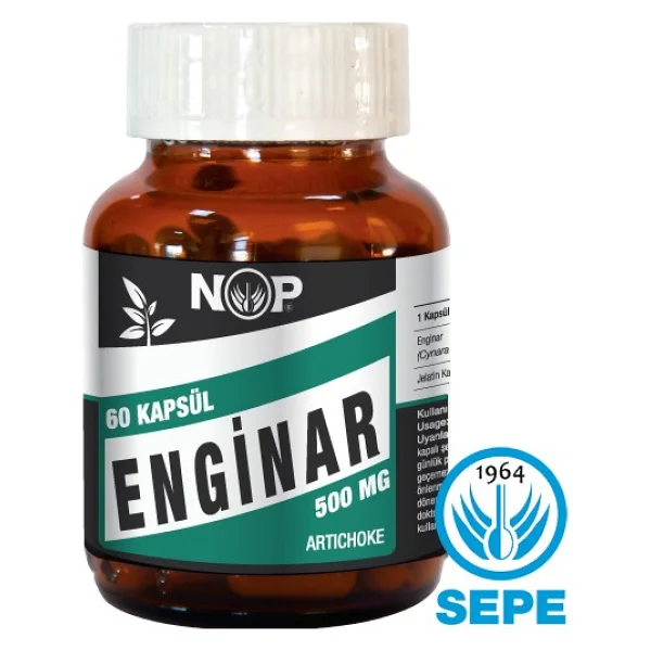 Sepe Natural Nop Enginar 60 Kapsül 500 Mg - Görsel 2