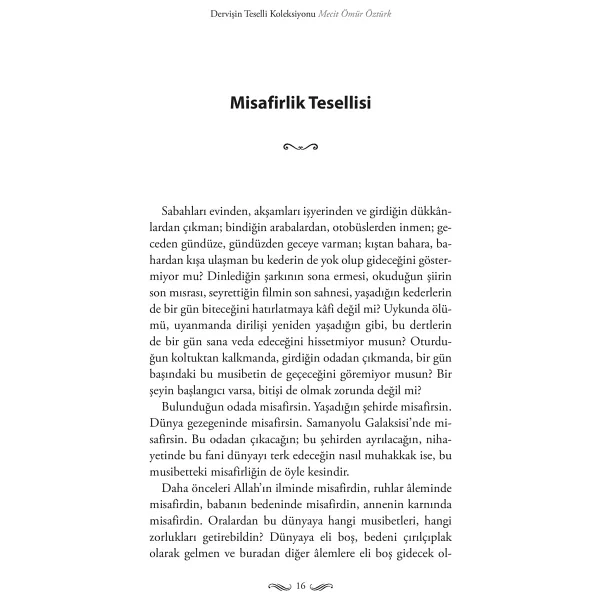 Dervişin Teselli Koleksiyonu - Mecit Ömür Öztürk - Görsel 6