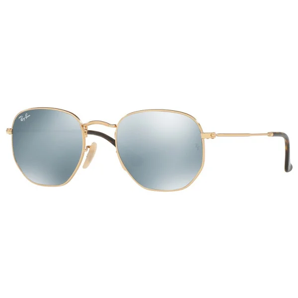 Ray-Ban Hexagonal 3548n 001/30 Gold-Silver Güneş Gözlüğü - Görsel 9