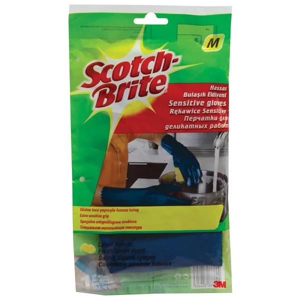Scotch-Brite Hassas Orta Boy Temizlik Eldiveni - Görsel 2
