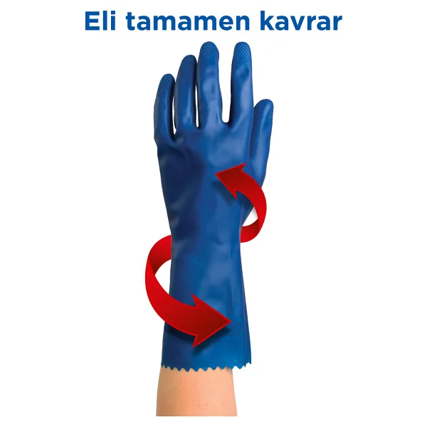Scotch-Brite Hassas Orta Boy Temizlik Eldiveni - Görsel 4