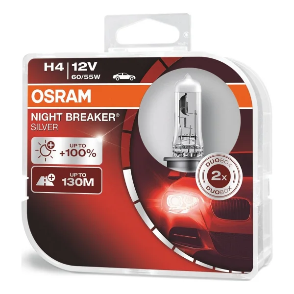 Osram Night Breaker Silver H4 64193nbs 60/55 W 2'li Oto Ampul - Görsel 2