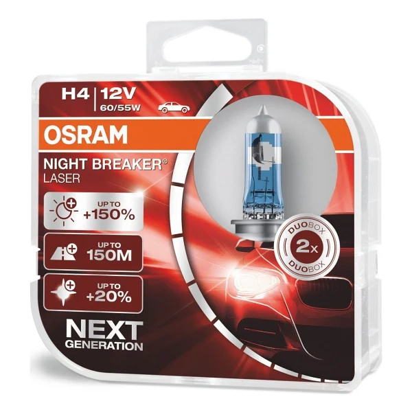Osram Night Breaker Laser H4 64193nl 55 W 2'li Oto Ampul - Görsel 5