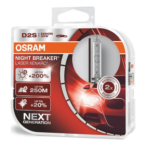 Osram Next Generation D2s Night Breaker Laser Xenarc Xenon Ampül +%200 35w - Görsel 2