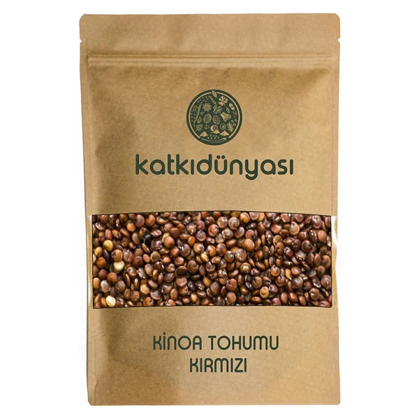 Katkı Dünyası Kırmızı Kinoa Tohumu 500 Gr - Görsel 3